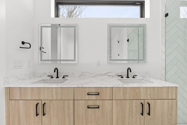 802 Philco Dr Unit 1, Austin, TX 78745 - bathroom with double vanity