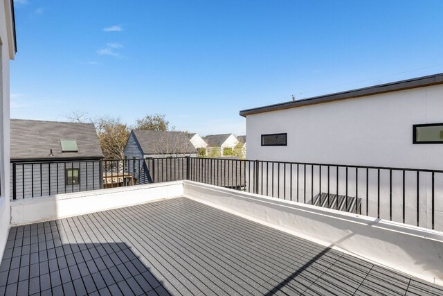 802 Philco Dr Unit 1, Austin, TX 78745 - view of wooden deck