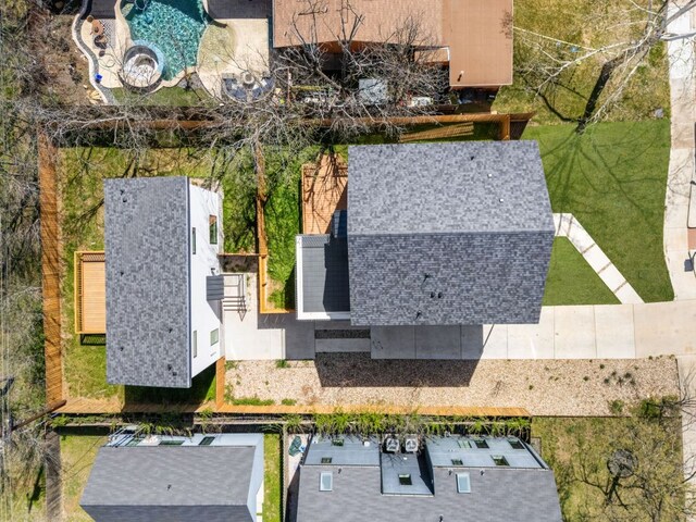 802 Philco Dr Unit 1, Austin, TX 78745 - drone / aerial view