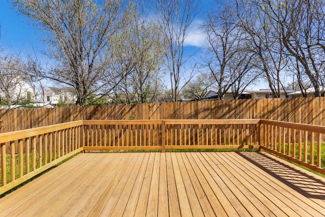 802 Philco Dr Unit 2, Austin, TX 78745 - wooden terrace with a fenced backyard