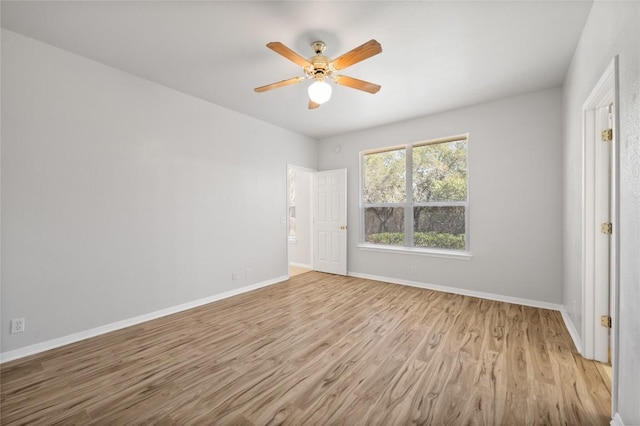 5709 Hudson Bend Rd, Austin, TX 78734 - unfurnished room featuring wood finished floors and ceiling fan