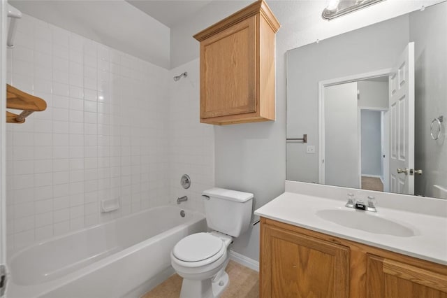 5709 Hudson Bend Rd, Austin, TX 78734 - full bath with vanity and shower / bathtub combination