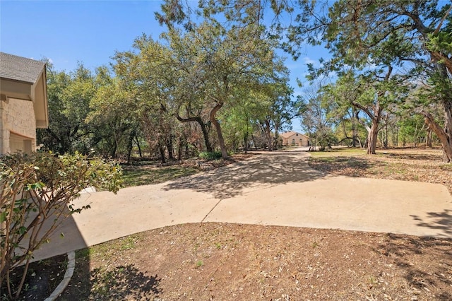 5709 Hudson Bend Rd, Austin, TX 78734 - view of yard with driveway
