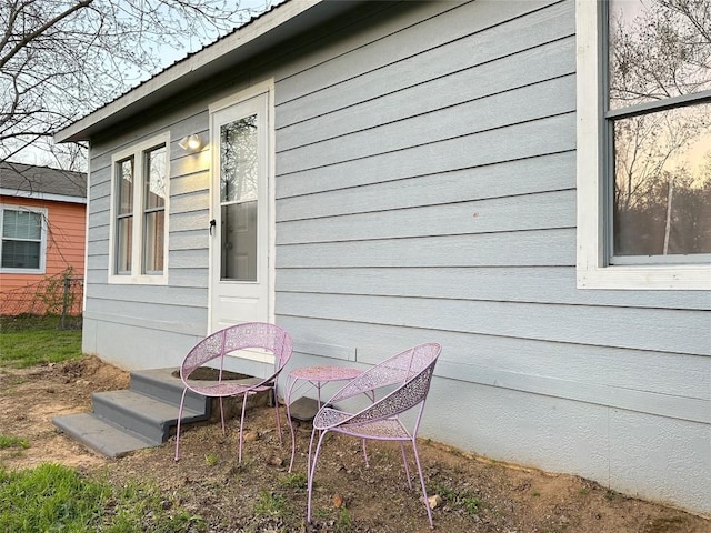 view of property exterior