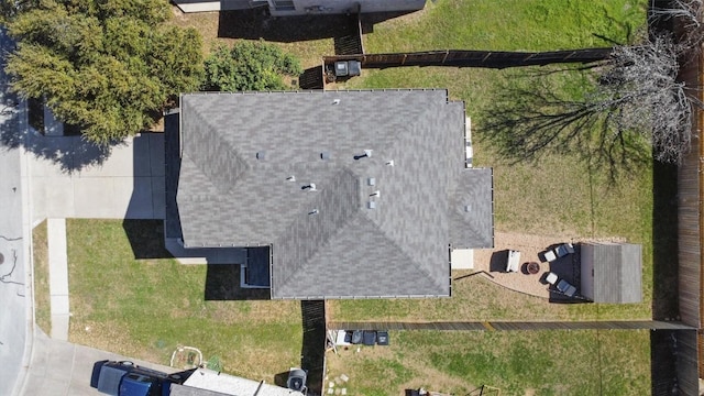 1631 Plume Grass Pl, Round Rock, TX 78665 - view from above of property
