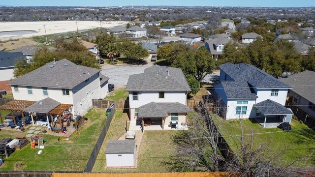 1631 Plume Grass Pl, Round Rock, TX 78665 - aerial view of residential area