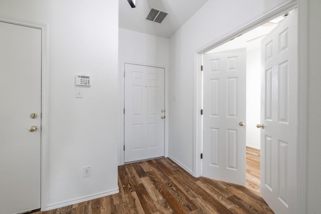 101 Verde Ranch Loop, Leander, TX 78641 - hall with dark wood-type flooring