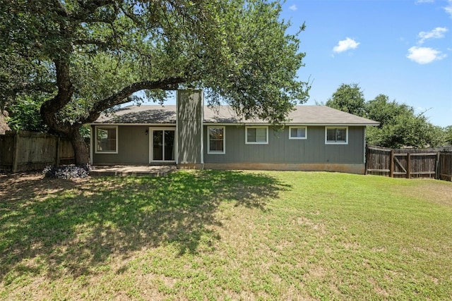 11921 Tanglebriar Trl, Austin, TX 78750 - rear view of property featuring a patio area