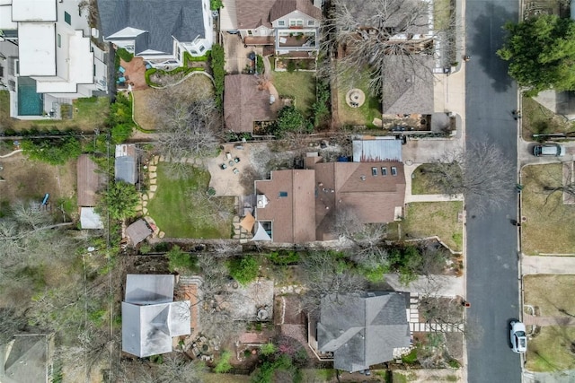 2208 Mountain View Rd, Austin, TX 78703 - aerial view of property and surrounding area featuring nearby suburban area