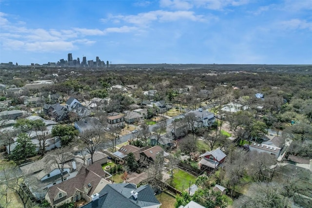 2208 Mountain View Rd, Austin, TX 78703 - aerial overview of property's location featuring nearby suburban area