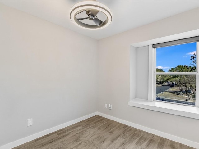 10310 Bilbrook Pl, Austin, TX 78748 - spare room with ceiling fan and wood finished floors
