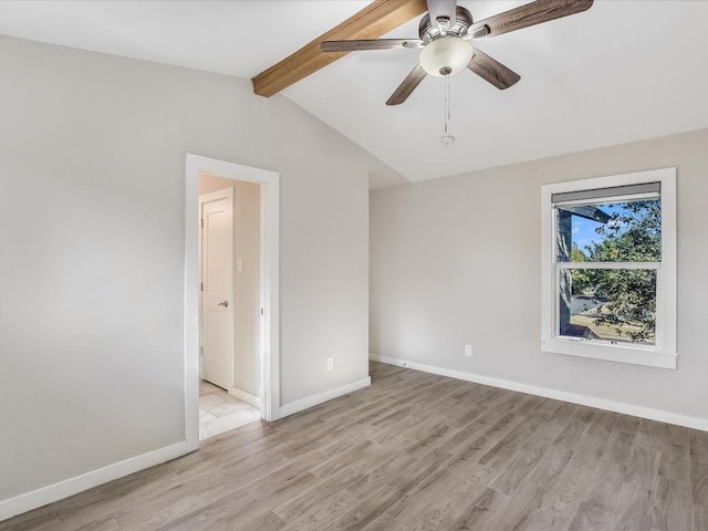 10310 Bilbrook Pl, Austin, TX 78748 - empty room with light wood finished floors and a ceiling fan