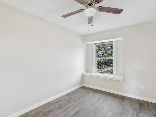 10310 Bilbrook Pl, Austin, TX 78748 - unfurnished room with wood finished floors and a ceiling fan