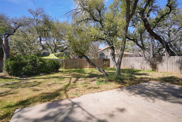 8521 Racine Trl, Austin, TX 78717 - view of yard with a patio