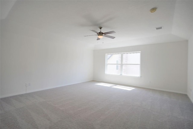 8521 Racine Trl, Austin, TX 78717 - carpeted empty room featuring a ceiling fan and baseboards