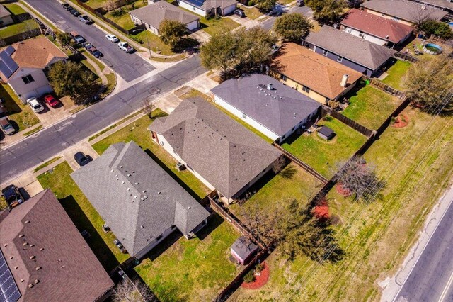 12900 Noche Clara Dr, Del Valle, TX 78617 - aerial perspective of suburban area
