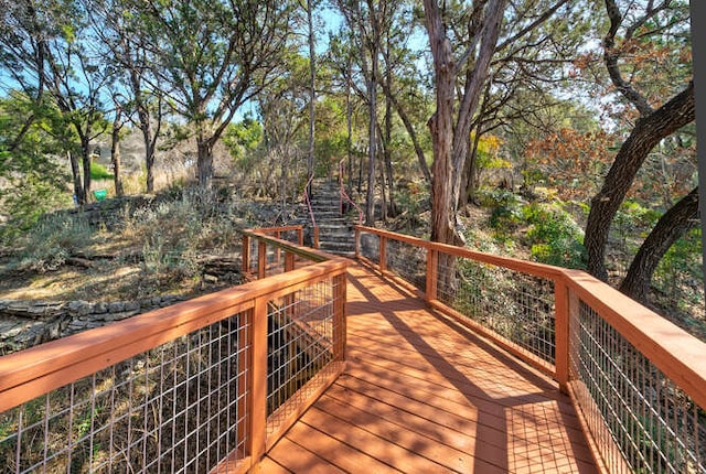 614 Sunfish St, Lakeway, TX 78734 - view of deck