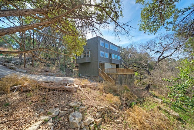 614 Sunfish St, Lakeway, TX 78734 - view of rear view of property