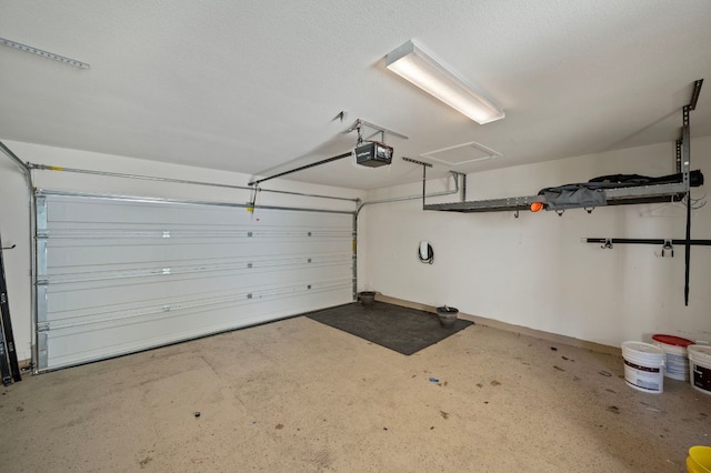 5809 Charles Merle Dr Unit B, Austin, TX 78747 - garage with a garage door opener and baseboards