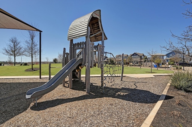5809 Charles Merle Dr Unit B, Austin, TX 78747 - communal playground featuring a yard