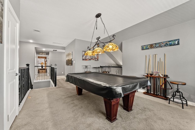 386 Nautical Loop, Kyle, TX 78640 - rec room with carpet flooring, baseboards, and pool table
