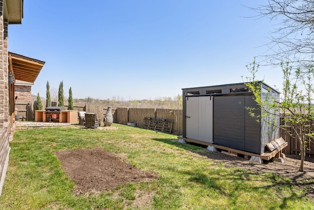 386 Nautical Loop, Kyle, TX 78640 - view of yard with a shed and an outdoor structure