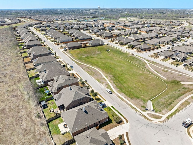 386 Nautical Loop, Kyle, TX 78640 - aerial overview of property's location featuring nearby suburban area
