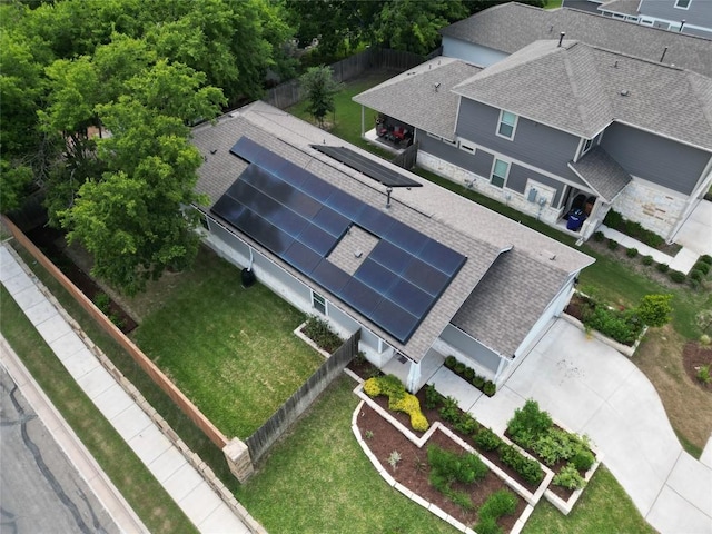 drone / aerial view