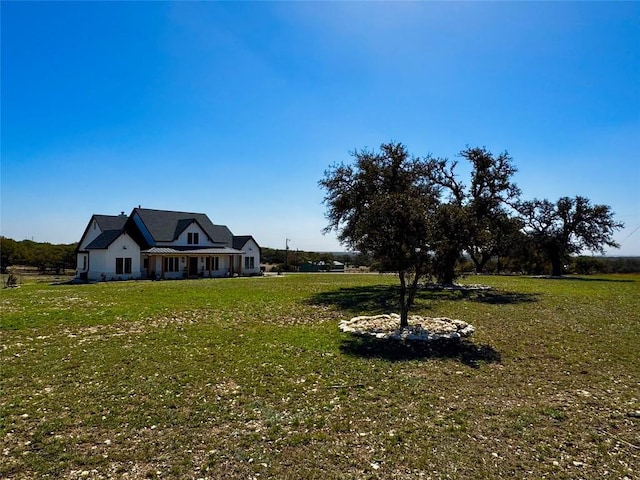 871 Blackbuck Ridge Dr, Lampasas, TX 76550 - view of front facade featuring a front lawn