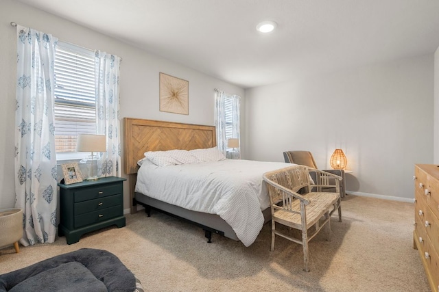321 Cherry Laurel Ln, Kyle, TX 78640 - bedroom featuring baseboards and light colored carpet