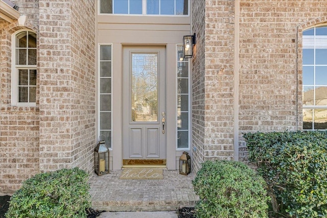 9201 Cessna Ln, Austin, TX 78717 - view of exterior entry featuring brick siding