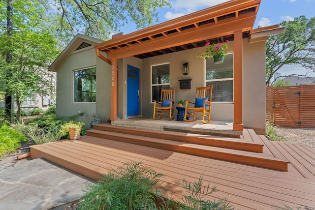 3506 Clearview Dr, Austin, TX 78703 - view of porch