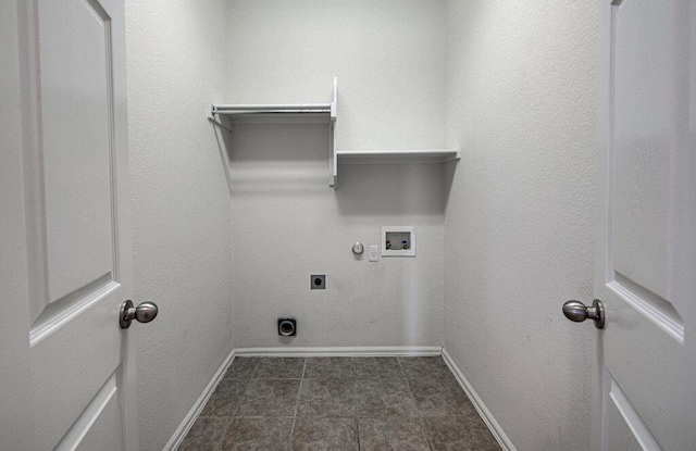 120 Mountain Laurel Way, Austin, TX 78737 - washroom featuring hookup for an electric dryer, washer hookup, baseboards, and gas dryer hookup