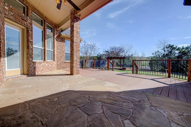 120 Mountain Laurel Way, Austin, TX 78737 - fenced backyard with a patio area