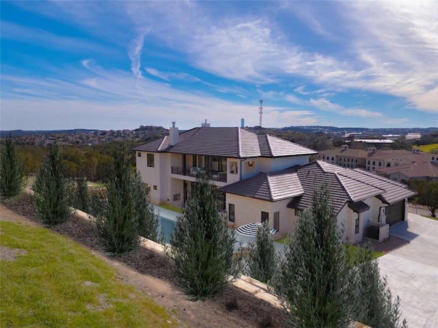 106 Bella Montagna Cir, Austin, TX 78734 - view from above of property