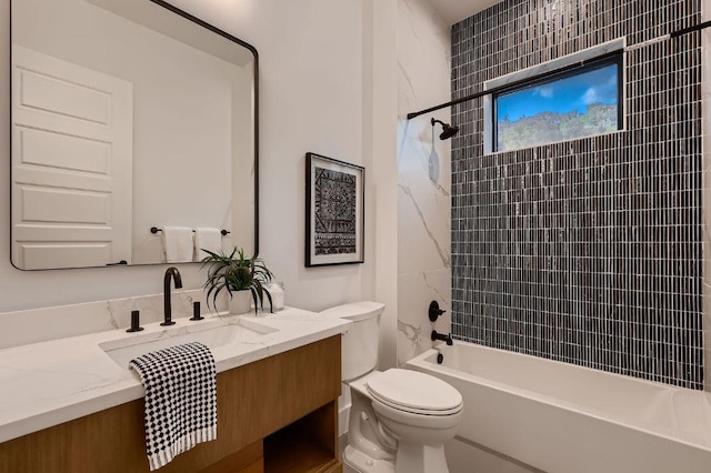 106 Bella Montagna Cir, Austin, TX 78734 - bathroom with vanity and shower / bathtub combination