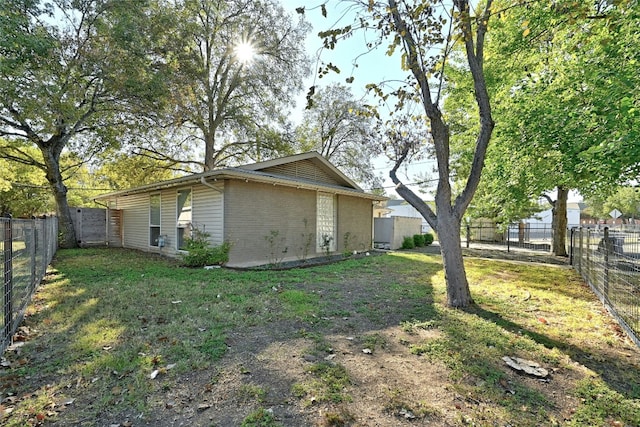 1205 Westmoor Dr, Austin, TX 78723 - view of side of home with brick siding