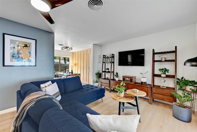 1205 Westmoor Dr, Austin, TX 78723 - living area featuring light wood finished floors