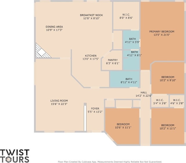 2103 Heather Dr, Cedar Park, TX 78613 - view of floor plan / room layout