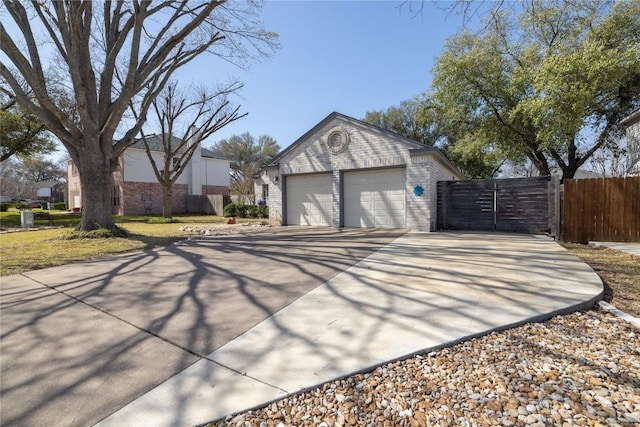 2103 Heather Dr, Cedar Park, TX 78613 - view of side of property featuring brick siding