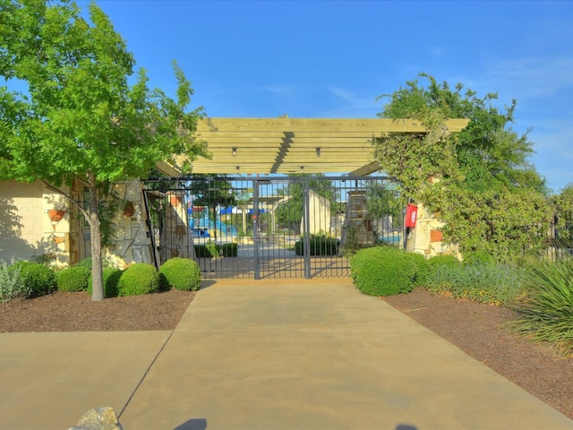2829 Homecoming, Leander, TX 78641 - view of gate