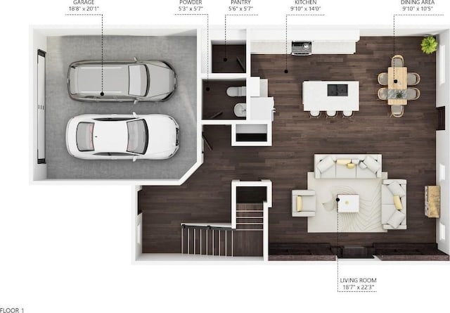 12024 Roving Pass, Elgin, TX 78621 - floor plan / room layout