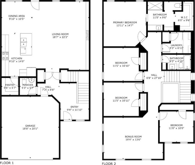 12024 Roving Pass, Elgin, TX 78621 - floor plan / room layout