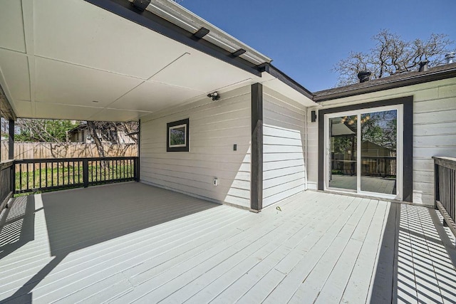 5510 Coventry Ln, Austin, TX 78723 - view of wooden terrace