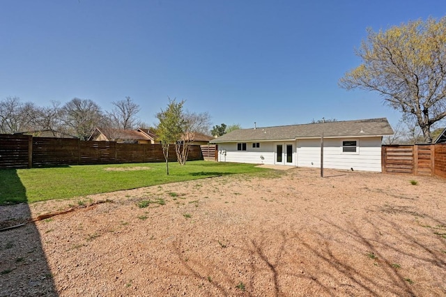 5907 Glenhollow Path, Austin, TX 78745 - back of house featuring french doors