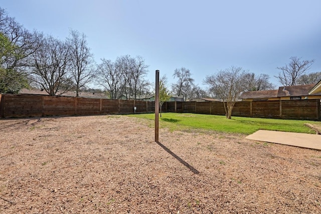 5907 Glenhollow Path, Austin, TX 78745 - view of yard featuring a patio area