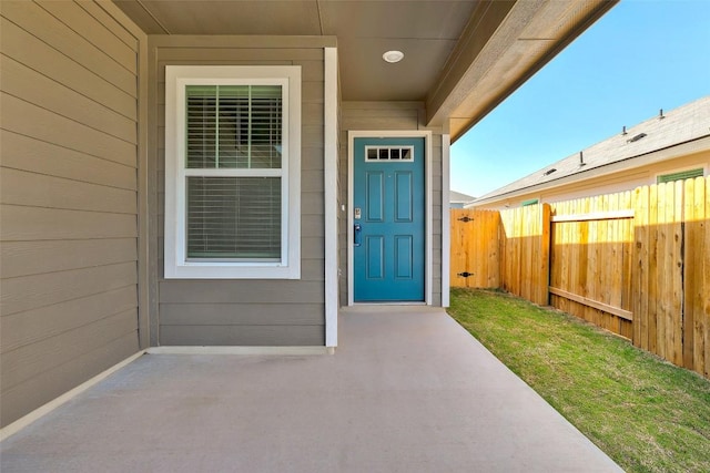 152 Greenway Ln, Georgetown, TX 78628 - doorway to property with a patio