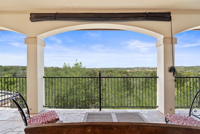 view of patio