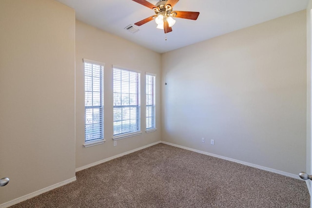 2532 Santa Barbara Loop, Round Rock, TX 78665 - carpeted empty room featuring ceiling fan and baseboards