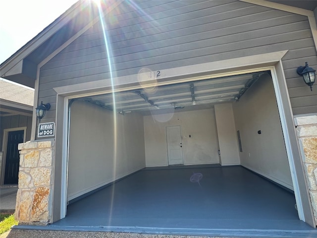112 Flat Creek Dr, Robinson, TX 76706 - view of garage